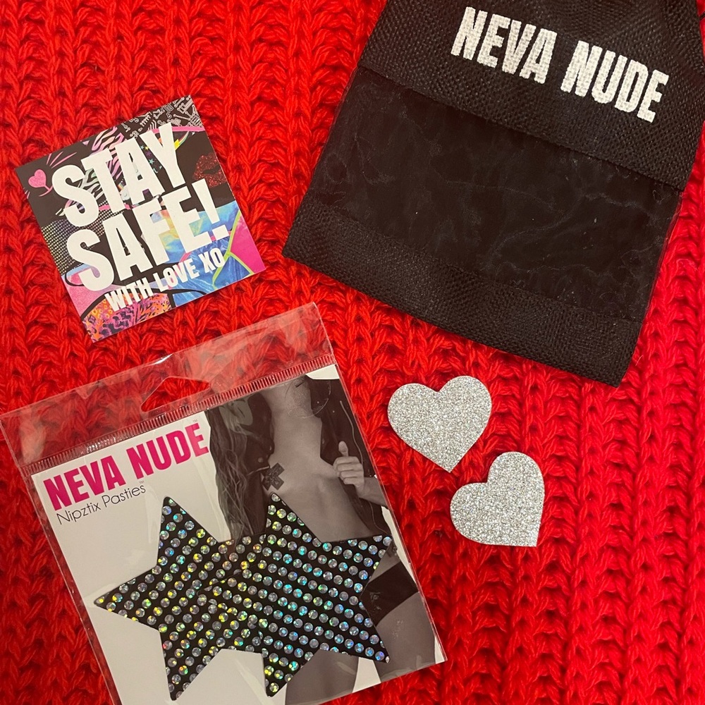 Sold Offline: Star Pasties + Bonus Heart Pasties NWT